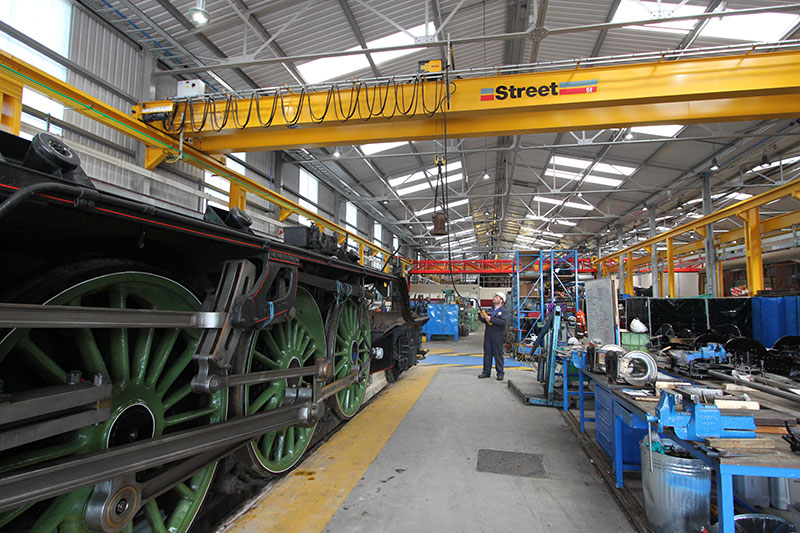 new crane for crewe based locomotive storage limited